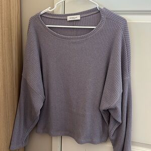 Gilli Lilac Sweater. Size Medium.